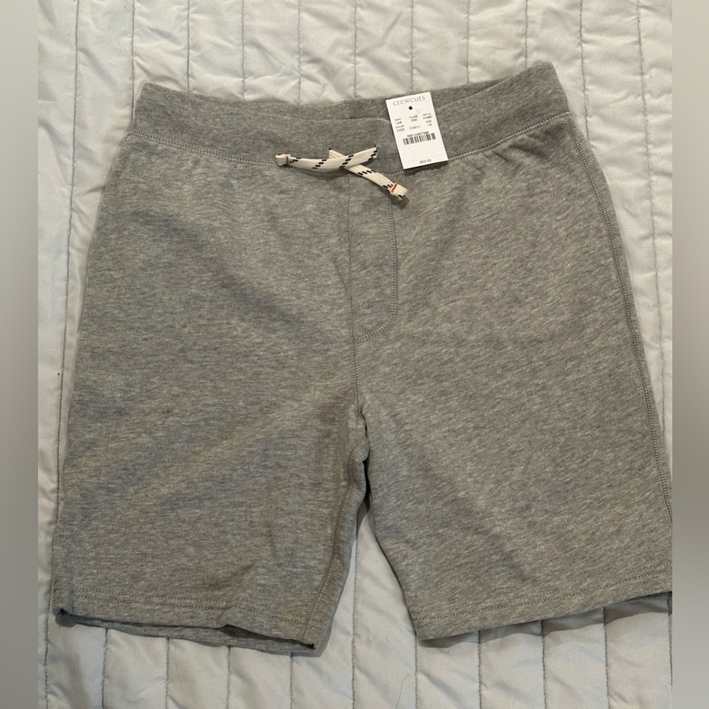 NWT - Crewcuts Everyday Gray Shorts - Size 14
